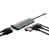 “Trust Dalyx” sąsajos plokštės / adapteris Vidinė HDMI, RJ-45, USB 3.2 Gen 1 (3.1 Gen 1)