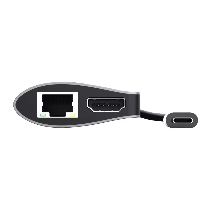 “Trust Dalyx” sąsajos plokštės / adapteris Vidinė HDMI, RJ-45, USB 3.2 Gen 1 (3.1 Gen 1)