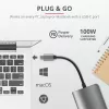 “Trust Dalyx” sąsajos plokštės / adapteris Vidinė HDMI, RJ-45, USB 3.2 Gen 1 (3.1 Gen 1)