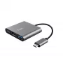 Trust Dalyx USB 3.2 Gen 1 (3.1 Gen 1) Type-C Aliuminis, Juodas