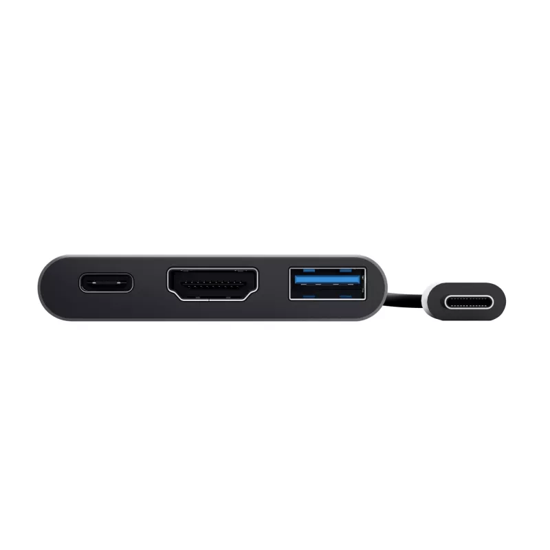Trust Dalyx USB 3.2 Gen 1 (3.1 Gen 1) Type-C Aliuminis, Juodas