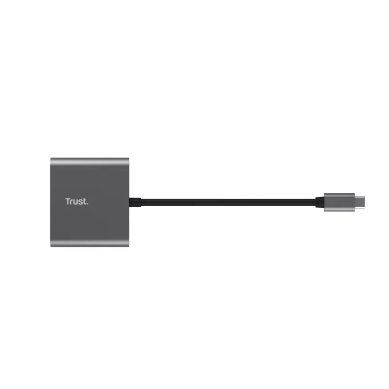 Trust Dalyx USB 3.2 Gen 1 (3.1 Gen 1) Type-C Aliuminis, Juodas