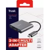 Trust Dalyx USB 3.2 Gen 1 (3.1 Gen 1) Type-C Aliuminis, Juodas