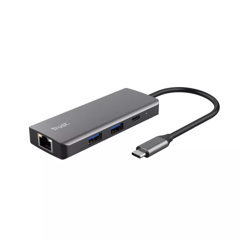 Trust Dalyx USB Type-C 1000 Mbit/s Sidabrinė