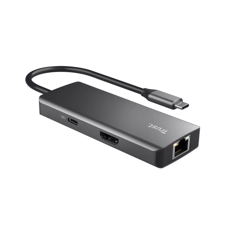 Trust Dalyx USB Type-C 1000 Mbit/s Sidabrinė