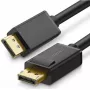 DisplayPort kabelis UGREEN DP102 1 m, DisplayPort 1.2, 21.6 Gbit/s, 3840×2160@60Hz, juodas