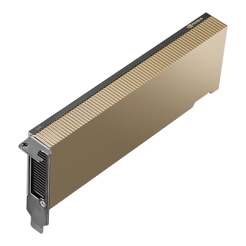 PNY NVIDIA L4 modulis 24GB 1x LP laikiklis LowProfile su ATX laikikliu, sumontuotu PCIe x16 Gen 4.0