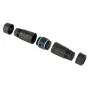 Techly IWP-MD C6-IP68T kabelio lyties keitiklis RJ-45 juodas