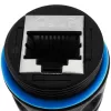 Techly IWP-MD C6-IP68T kabelio lyties keitiklis RJ-45 juodas