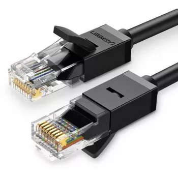 Ethernet kabelis UGREEN Cat6 RJ-45 į RJ-45, 5 m, U/UTP, 250 MHz, juodas