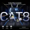 UNITEK Unitek eterneto kabelis RJ-45 LAN Cat.8 (S/FTP) 1 m
