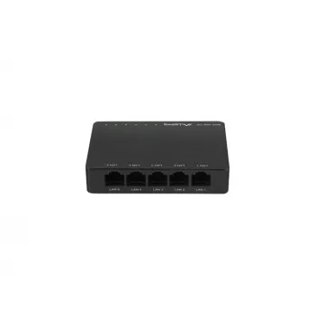 LANBERG Switch Dsp2-1005-12v 5x 1gb/s Nevaldomas Gigabit Ethernet Stalinis 12v