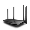 TP-Link AC1200 belaidis VDSL/ADSL modeminis maršrutizatorius, Wi-Fi 5 (802.11ac), dviejų juostų (2,4 GHz / 5 GHz), Ethernet LAN, VDSL2, juodos spalvos, stalinis maršrutizatorius