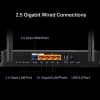 TP-Link Archer BE3600 belaidis maršrutizatorius 2,5 gigabito eternetas dviejų dažnių (2,4 GHz / 5 GHz) juodas