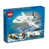 LEGO keleivinio lėktuvo konstravimo rinkinys 60367 — City serija, 913 dalių, 2 mini figūrėlės, detalus interjeras