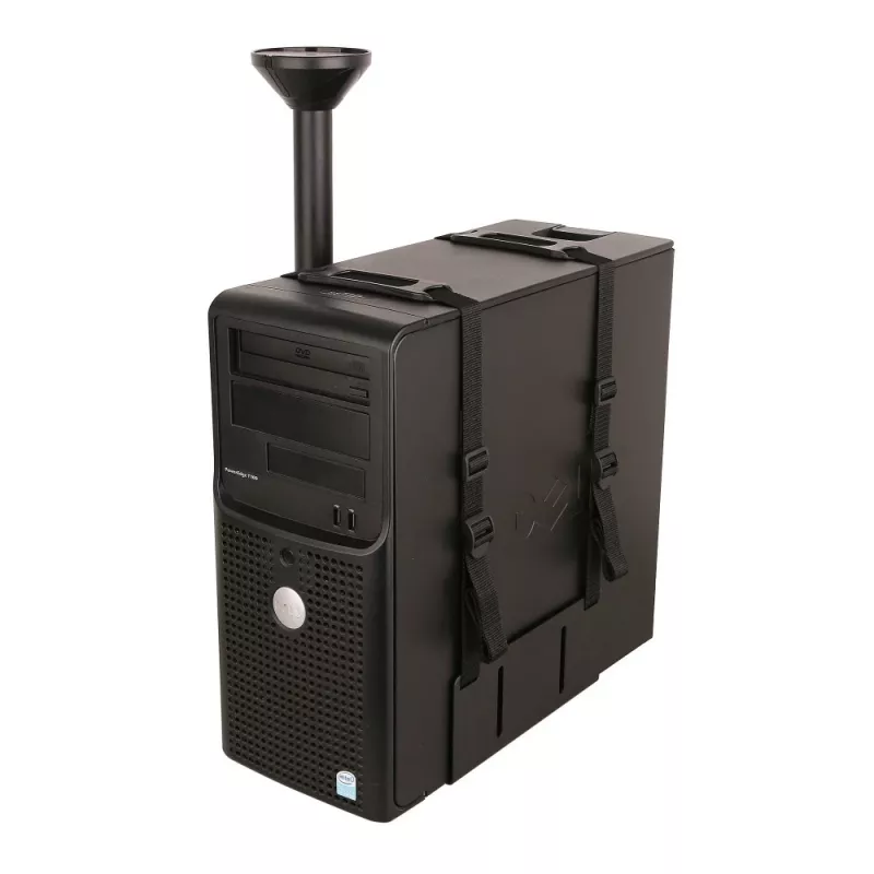 Techly ICA-CS 63 CPU laikiklis, tvirtinamas prie stalo, juodas
