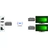 Techly IDATA HDMI-WL53 AV plėstuvas AV siųstuvas ir imtuvas Juoda