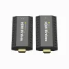 Techly IDATA HDMI-WL53 AV plėstuvas AV siųstuvas ir imtuvas Juoda