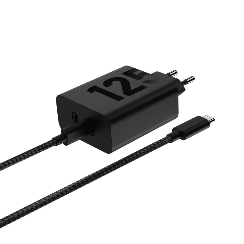 Motorola TurboPower 125W Duo Charger Universal Juoda AC Fast įkrovimas vidaus