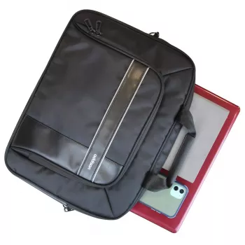 Toploader bag Addison COMPUTER CASE FOR NOTEBOOK 14.1 inch CORNELL 14 — Nylonas, 362×38×245 mm, Juoda