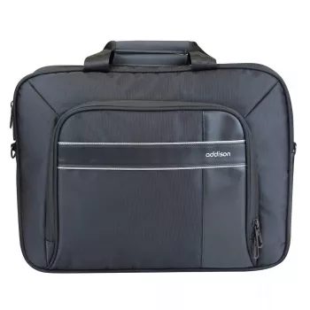 Toploader bag Addison COMPUTER CASE FOR NOTEBOOK 14.1 inch CORNELL 14 — Nylonas, 362×38×245 mm, Juoda