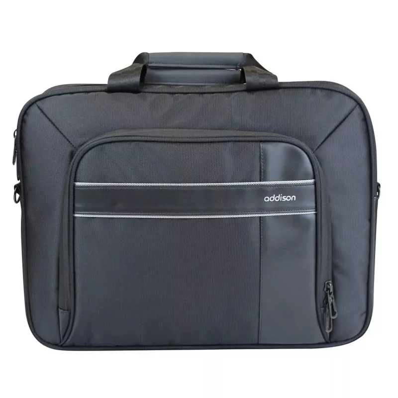 Toploader bag Addison COMPUTER CASE FOR NOTEBOOK 14.1 inch CORNELL 14 — Nylonas, 362×38×245 mm, Juoda