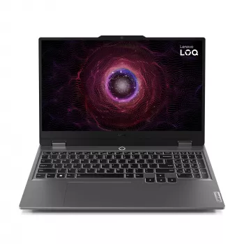 Lenovo LOQ 15ARP9 AMD Ryzen™ 5 7235HS nešiojamas kompiuteris 39,6 cm (15,6 colio) Full HD 16 GB DDR5-SDRAM 512 GB SSD NVIDIA GeForce RTX 3050 Wi-Fi 6 (802.11ax) Windows 11 Home pilka