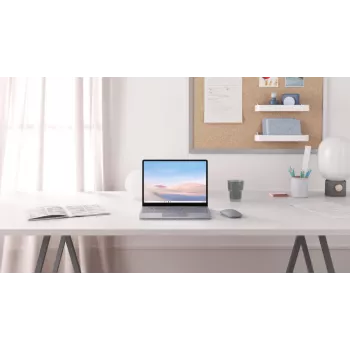 MICROSOFT Surface Laptop Go - 12,4 col. - i5 1035g1 - 8 GB RAM - 256 GB SSD - „Windows 10 Pro“ - platina - tarptautinė QWERTY klaviatūra - UHD Graphics