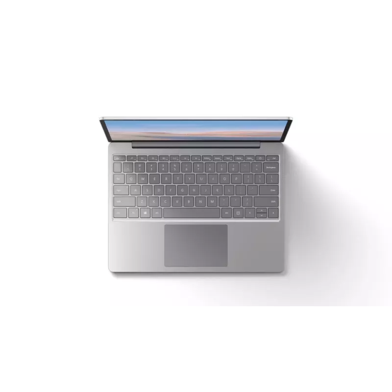 MICROSOFT Surface Laptop Go - 12,4 col. - i5 1035g1 - 8 GB RAM - 256 GB SSD - „Windows 10 Pro“ - platina - tarptautinė QWERTY klaviatūra - UHD Graphics