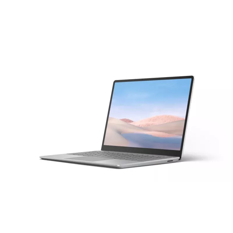MICROSOFT Surface Laptop Go - 12,4 col. - i5 1035g1 - 8 GB RAM - 256 GB SSD - „Windows 10 Pro“ - platina - tarptautinė QWERTY klaviatūra - UHD Graphics