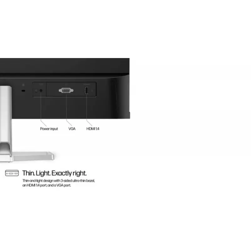 HP stalinis monitorius – 5 serija 524sf – 24 colių – 1920x1080 (FHD) – IPS