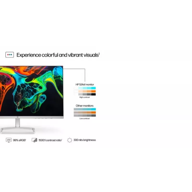 HP stalinis monitorius – 5 serija 524sf – 24 colių – 1920x1080 (FHD) – IPS