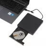 Optical Disc Drive IBOX IED03 DVD±RW USB 3.1 Gen1 (USB-C) Juodas, dėklas, 24x CD / 8x DVD