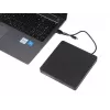 Optical Disc Drive IBOX IED03 DVD±RW USB 3.1 Gen1 (USB-C) Juodas, dėklas, 24x CD / 8x DVD