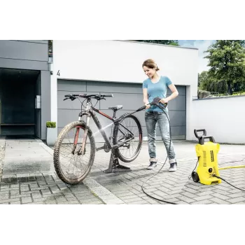 Aukšto slėgio plovimo įrenginys Karcher K 2 POWER CONTROL HOME — elektrinis, 1400 W, 110 bar, 360 l/h, 5 m žarna, vertikalus