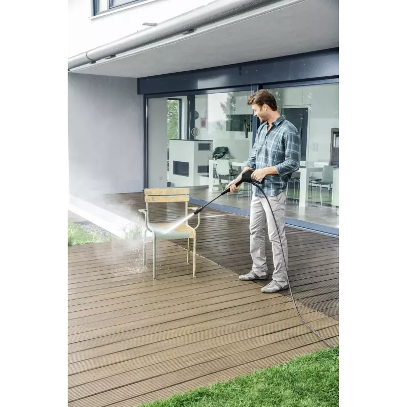 Aukšto slėgio plovimo įrenginys Karcher K 2 POWER CONTROL HOME — elektrinis, 1400 W, 110 bar, 360 l/h, 5 m žarna, vertikalus