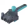 Montavimo įrankis Wolfcraft Dowelmaster kaiščiams 6/8/10 mm, plokštės storis 1,2–30 mm, plastikas/plienas, juoda