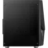 Kompiuterio korpusas AEROCOOL Zauron Midi Tower Juoda — Midi-Tower, šoninis langas, palaiko ATX/microATX/Mini-ITX, maks. GPU 32,5 cm, CPU aušintuvo aukštis 166 mm, 2x 3,5 colio lizdų, 4x 2,5 colio lizdų