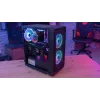 PC Midi Tower korpusas AEROCOOL Graphite‑G‑BK‑v2 — juodas, ATX/Micro‑ATX/Mini‑ITX, priekyje 2×140 mm+gale 1×140 mm