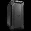 PC korpusas ASUS TUF Gaming GT501 Midi Tower — juodas, palaiko ATX/Micro-ATX/Mini-ITX/E-ATX, 3x120mm priekyje, 1x140mm gale, 42 cm GPU, 18 cm CPU aušintuvas
