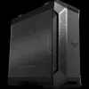 PC korpusas ASUS TUF Gaming GT501 Midi Tower — juodas, palaiko ATX/Micro-ATX/Mini-ITX/E-ATX, 3x120mm priekyje, 1x140mm gale, 42 cm GPU, 18 cm CPU aušintuvas