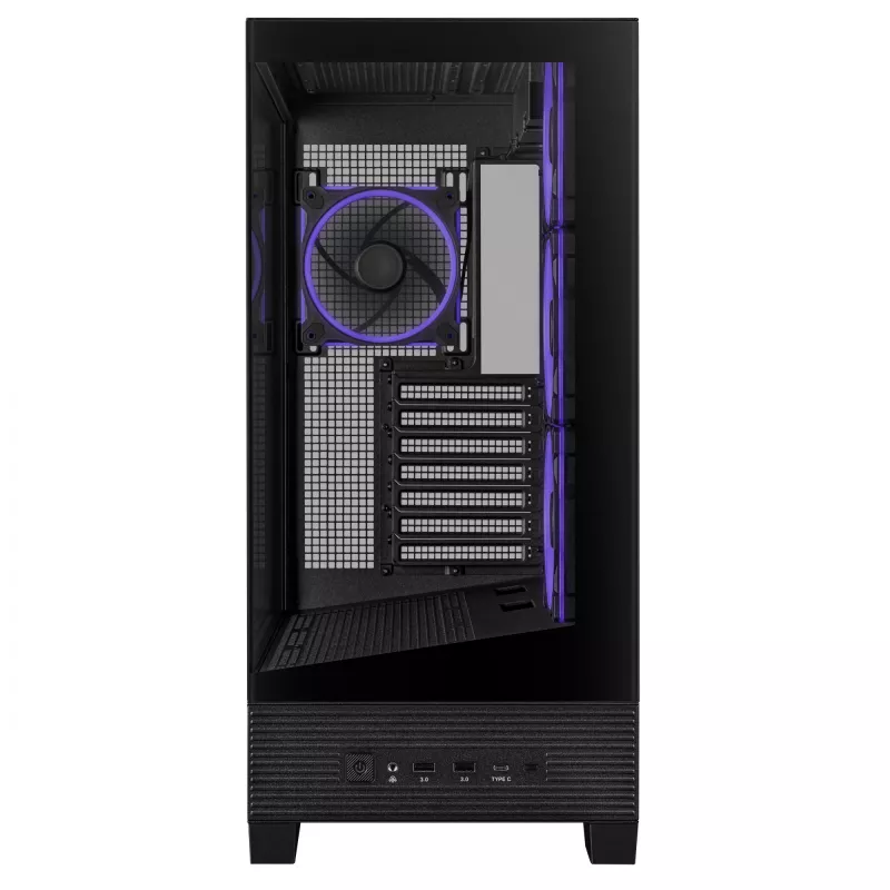 ASUS A31 Plus TG ARGB Juoda Midi Tower