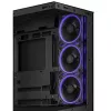 ASUS A31 Plus TG ARGB Juoda Midi Tower