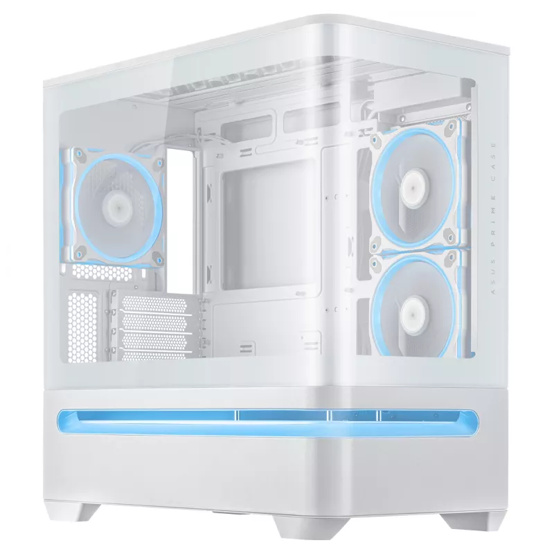 ASUS PRIME AP202 ARGB Midi Tower baltas