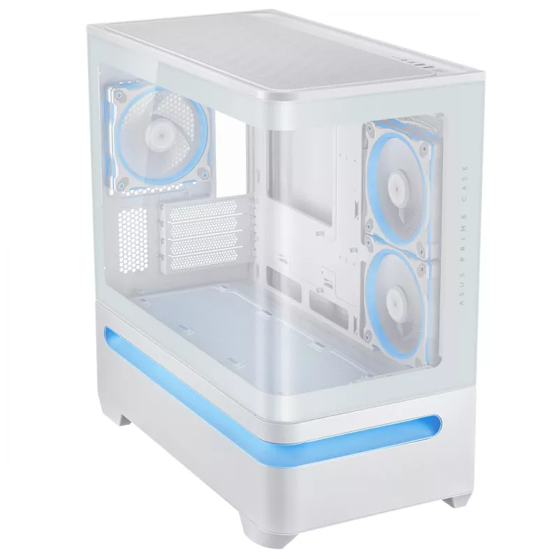 ASUS PRIME AP202 ARGB Midi Tower baltas