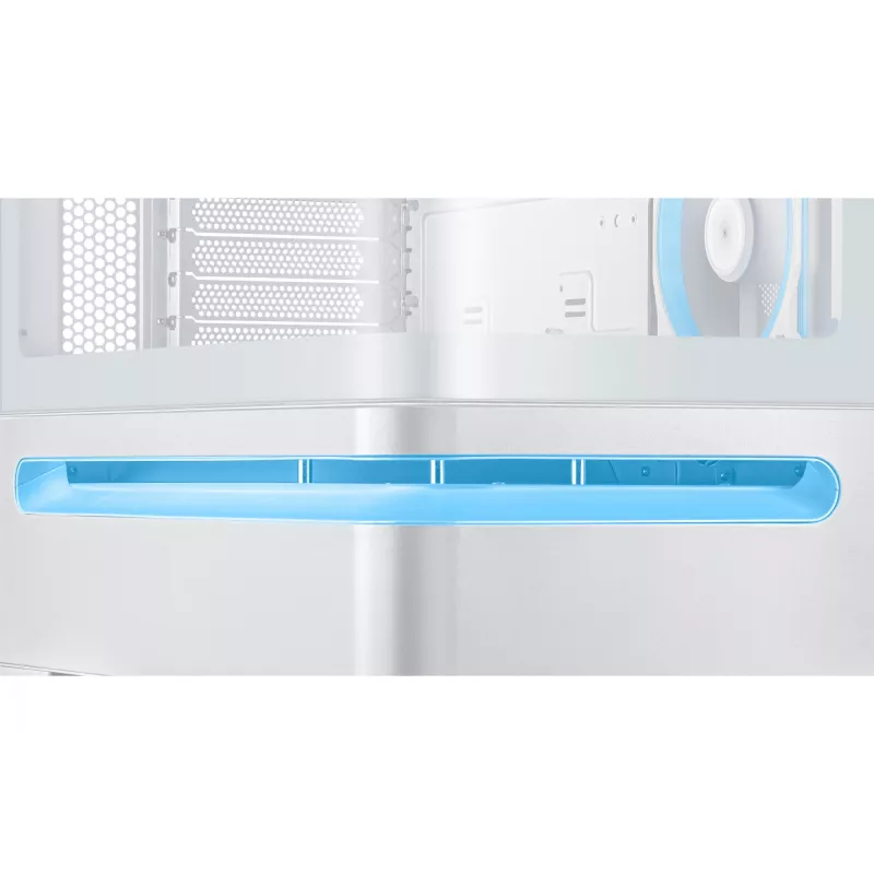 ASUS PRIME AP202 ARGB Midi Tower baltas