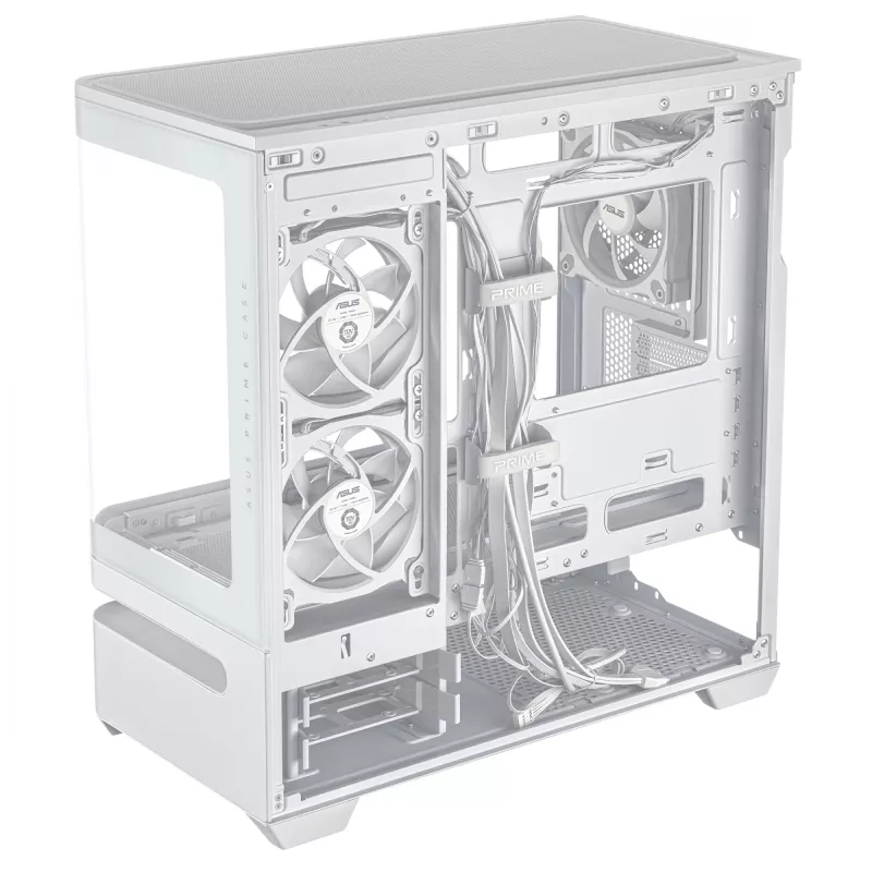 ASUS PRIME AP202 ARGB Midi Tower baltas