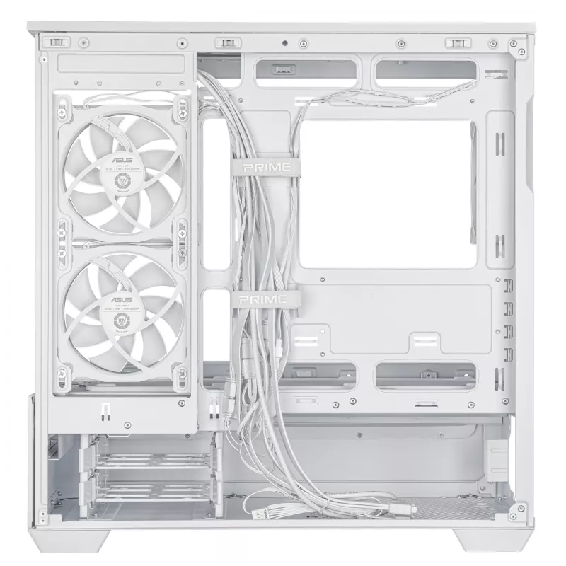 ASUS PRIME AP202 ARGB Midi Tower baltas