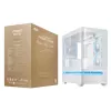 ASUS PRIME AP202 ARGB Midi Tower baltas