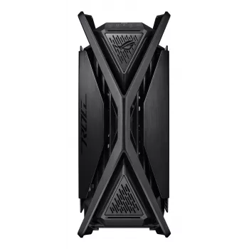 Kompiuterio korpusas ASUS ROG Hyperion GR701 BTF Edition Tower — juodas, grūdintas stiklas, E-ATX/ATX/microATX palaikymas, 46 cm GPU, 420 mm viršutinis radiatorius